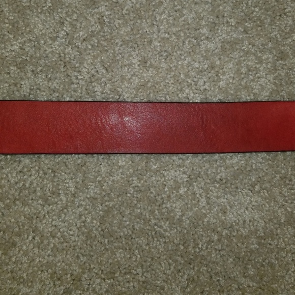 Used Authentic Gucci Suede Belt - Picture 5 of 5